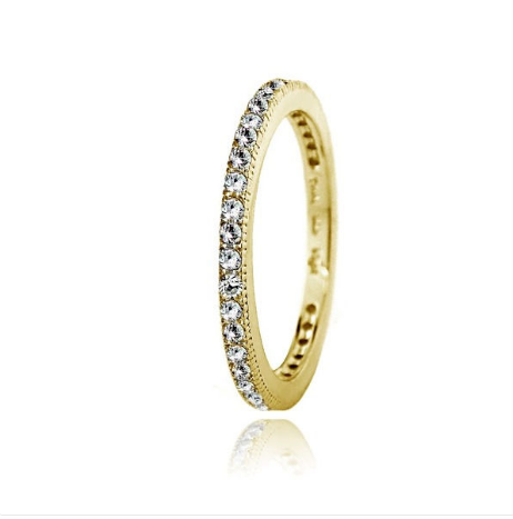 Sterling Silver Eternity Band Ring