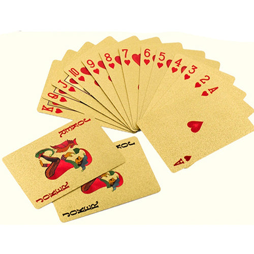 Gold Poker Playing Cards 💯