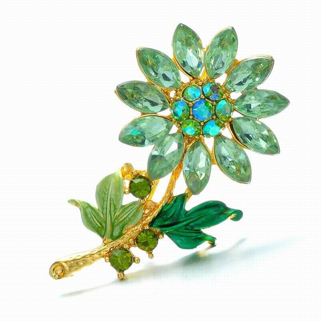 Charms Birthstone Flower Necklace Assorted Colours
