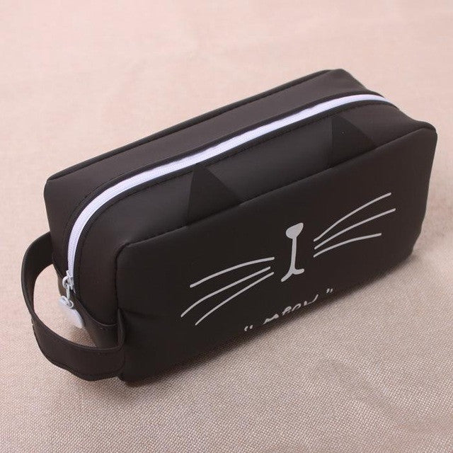 Super Big Cute Cat Pencil Case
