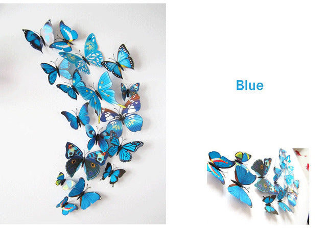 3D Butterfly Wall Stickers
