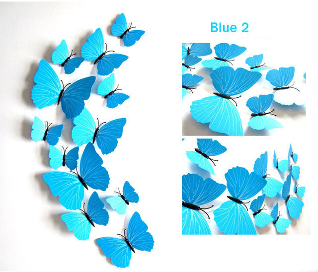 3D Butterfly Wall Stickers