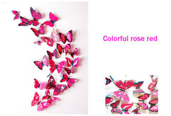 3D Butterfly Wall Stickers
