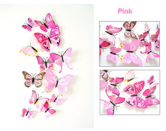 3D Butterfly Wall Stickers