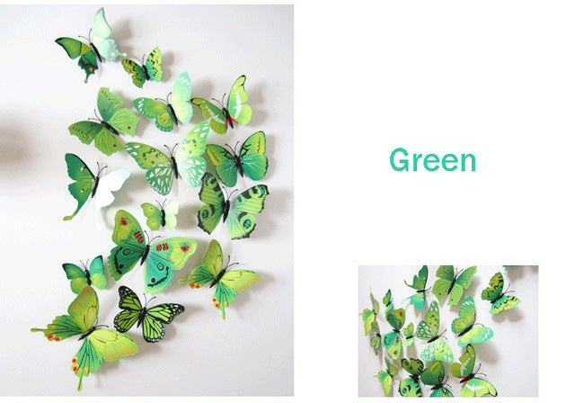 3D Butterfly Wall Stickers
