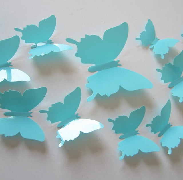 3D Butterfly Wall Stickers