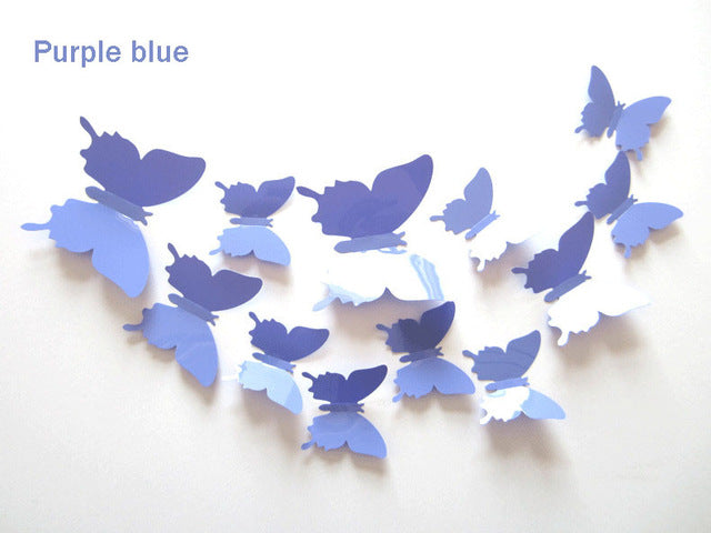 3D Butterfly Wall Stickers