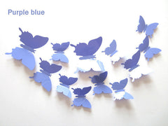 3D Butterfly Wall Stickers
