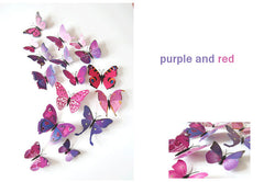3D Butterfly Wall Stickers
