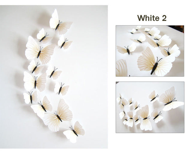 3D Butterfly Wall Stickers