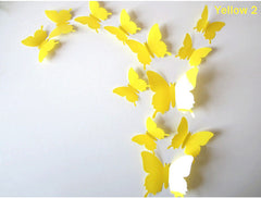 3D Butterfly Wall Stickers