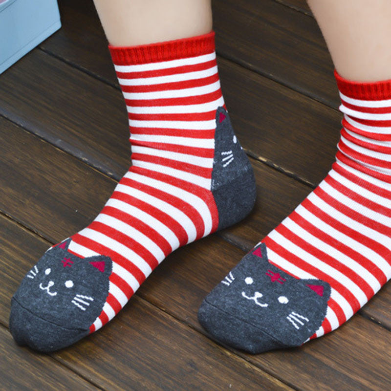 Cute Cat Lady Socks