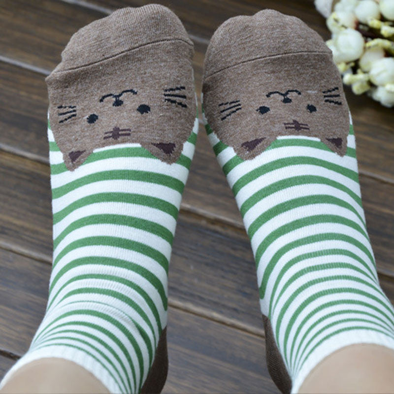 Cute Cat Lady Socks