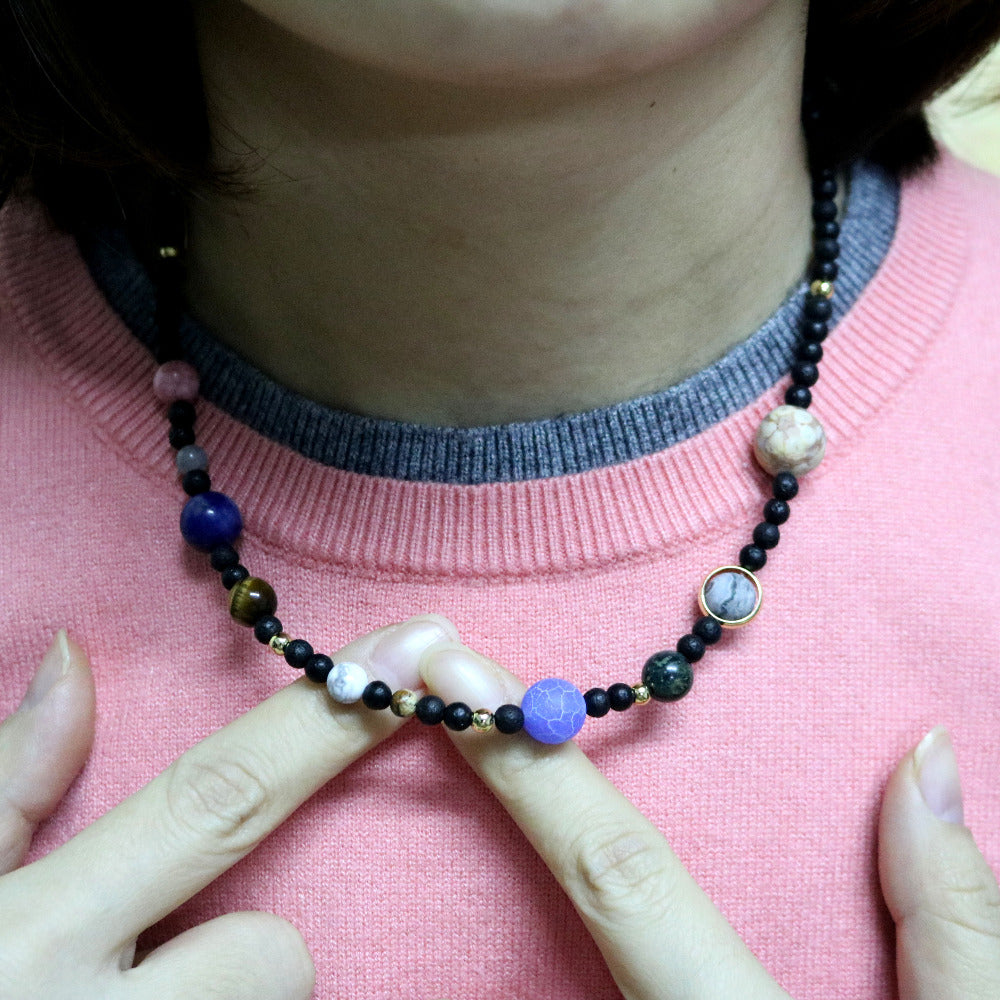 Solar Planets Necklace