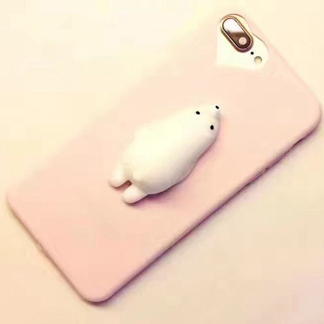 Stress Relief Squishy 3D Animal Soft Case