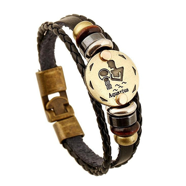 Zodiac Signs Charm Bracelet