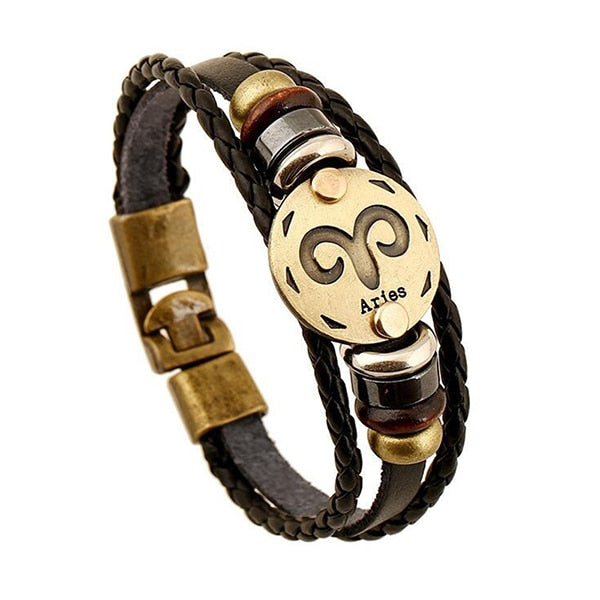 Zodiac Signs Charm Bracelet