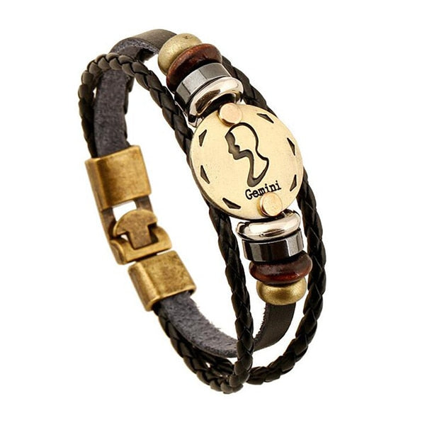 Zodiac Signs Charm Bracelet