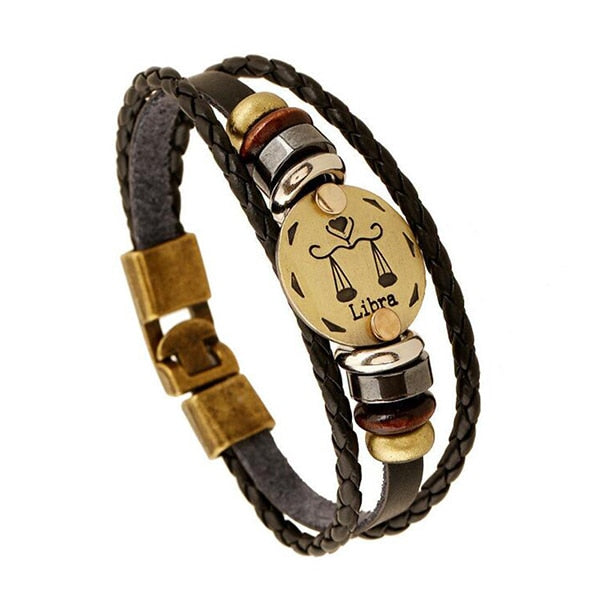Zodiac Signs Charm Bracelet