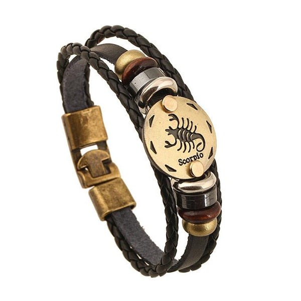Zodiac Signs Charm Bracelet