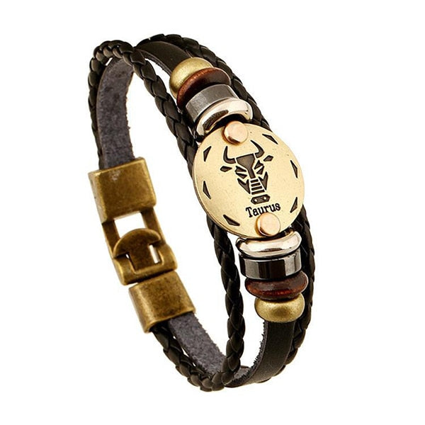 Zodiac Signs Charm Bracelet