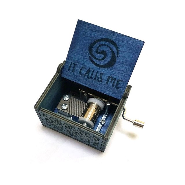 Hand Crank Wooden Music Box