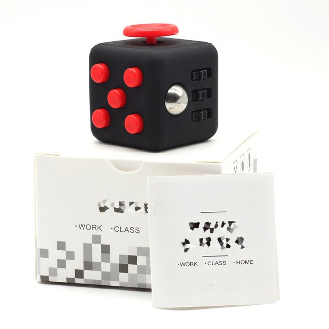 11 Patterns Anti Stress Cube