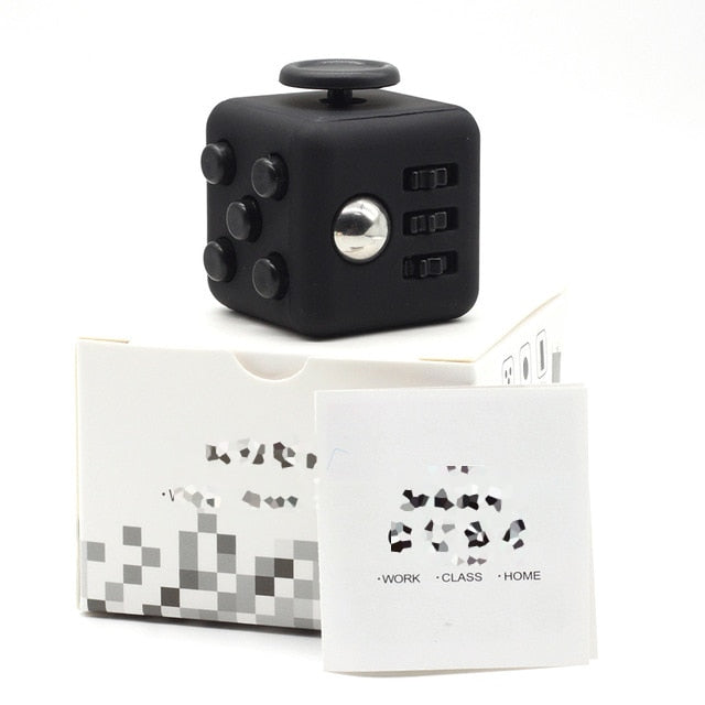 11 Patterns Anti Stress Cube