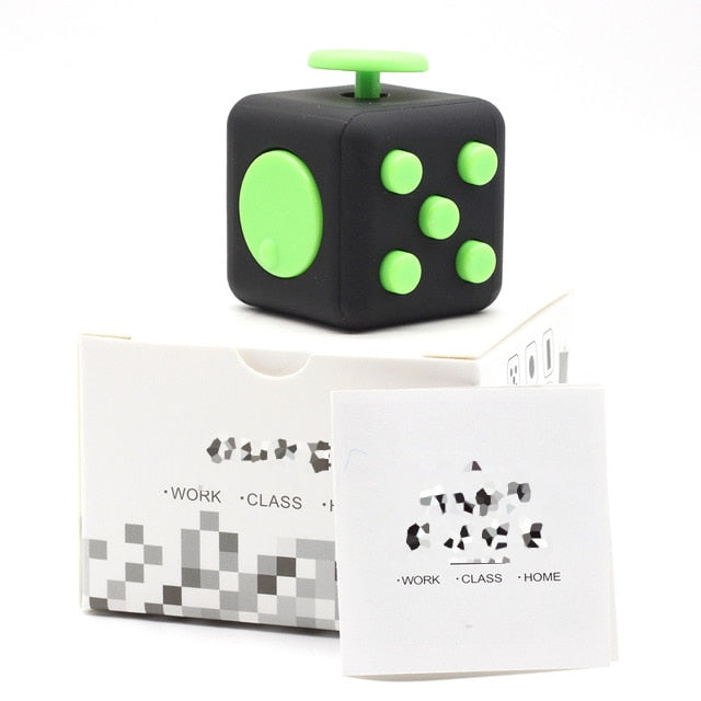 11 Patterns Anti Stress Cube