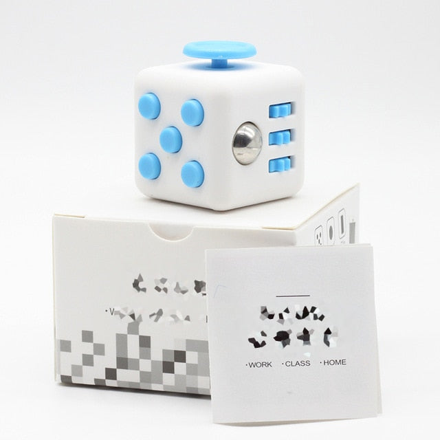 11 Patterns Anti Stress Cube