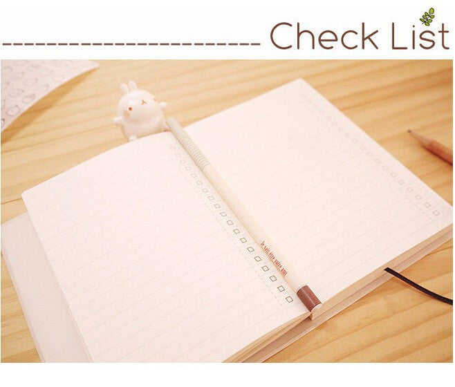 2017-2018 Molang the Rabbit Daily Planner