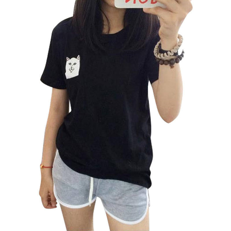 Pocket Cat T-Shirt
