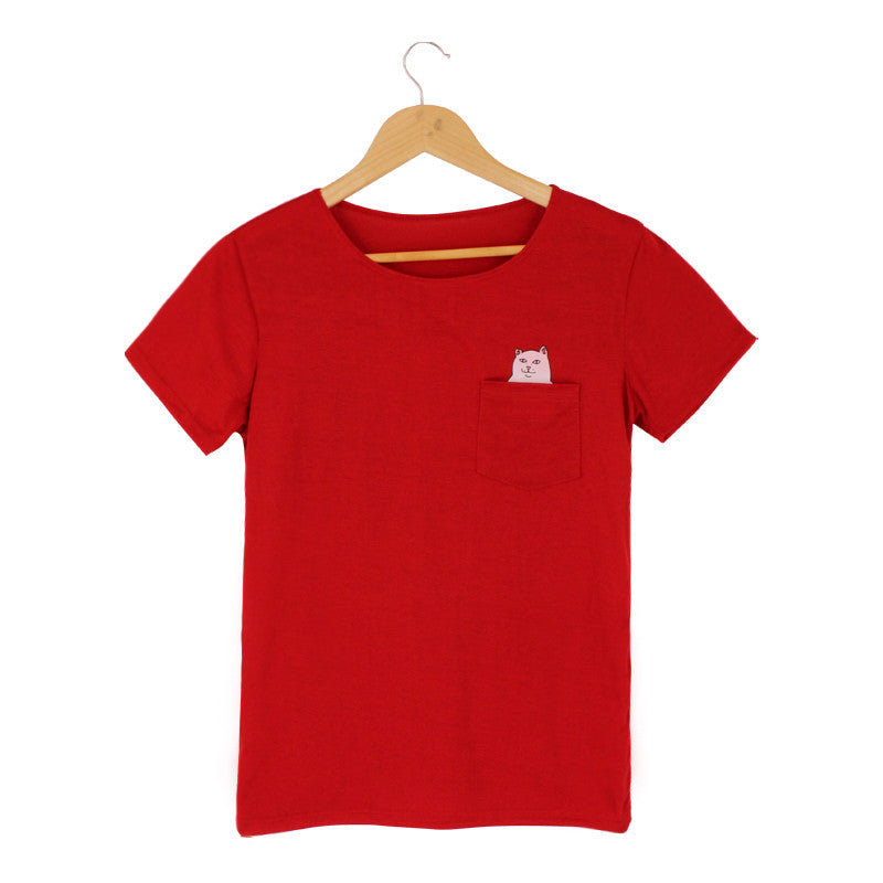 Pocket Cat T-Shirt