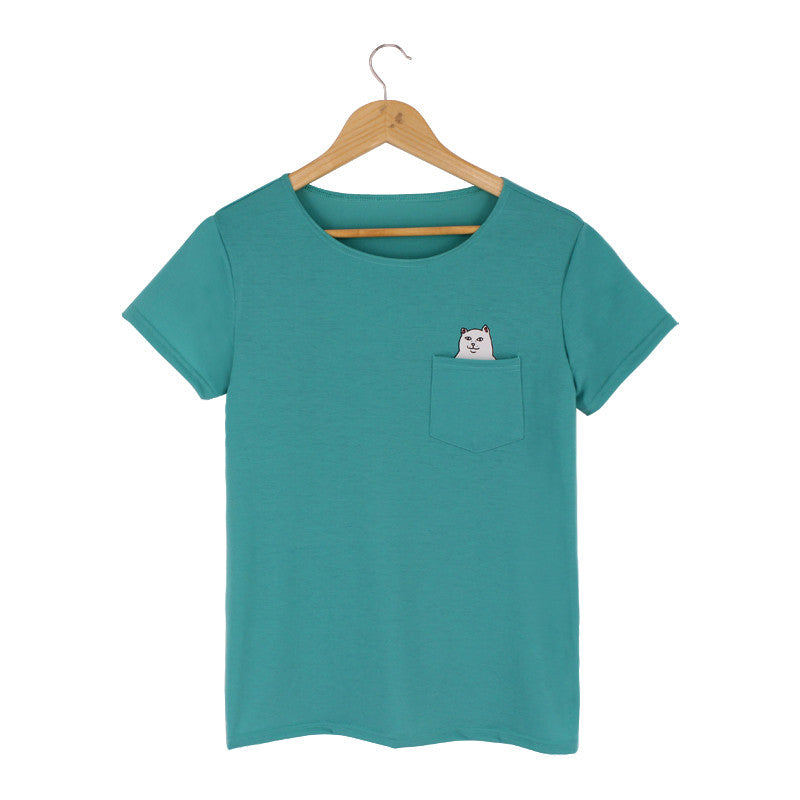 Pocket Cat T-Shirt