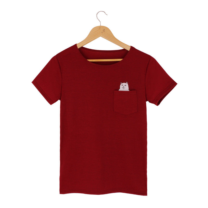 Pocket Cat T-Shirt
