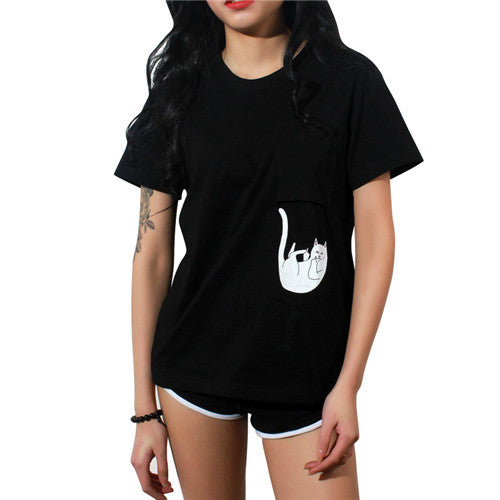 Pocket Cat T-Shirt
