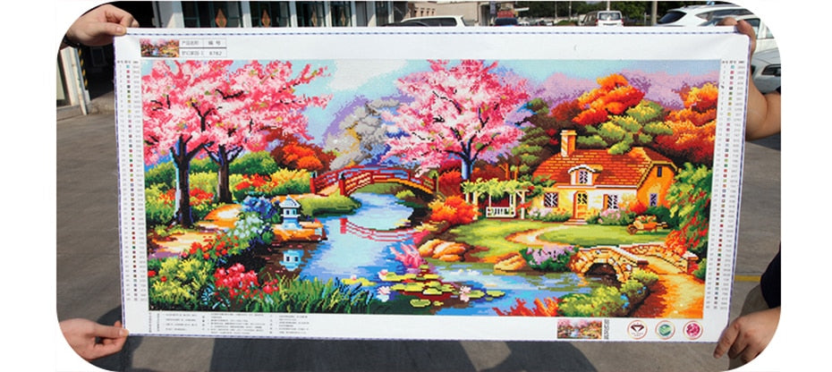 New! Diamond Painting - DIY Fantasy Landscape