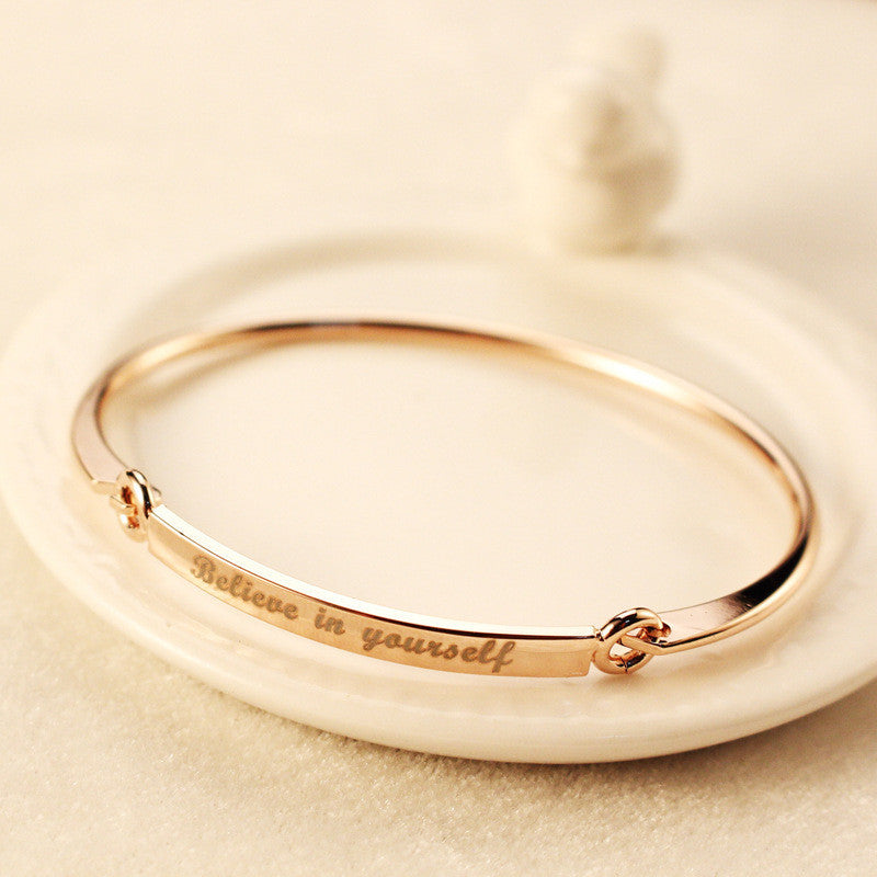 Believe In Yourself Bracelet