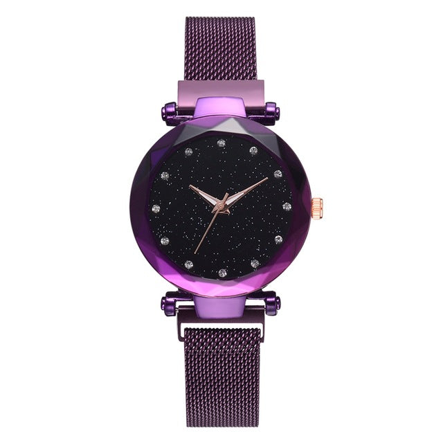 Starry Sky Magnetic Watch