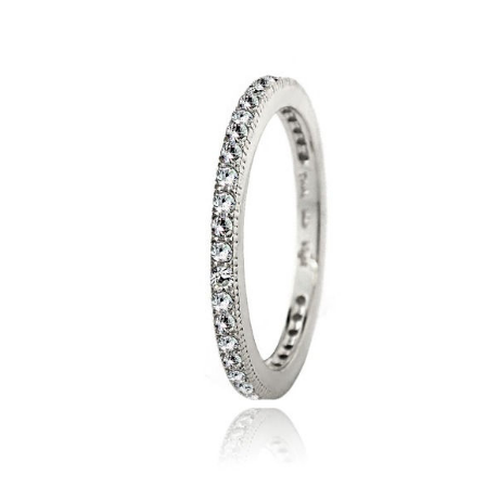 Sterling Silver Eternity Band Ring