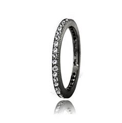 Sterling Silver Eternity Band Ring