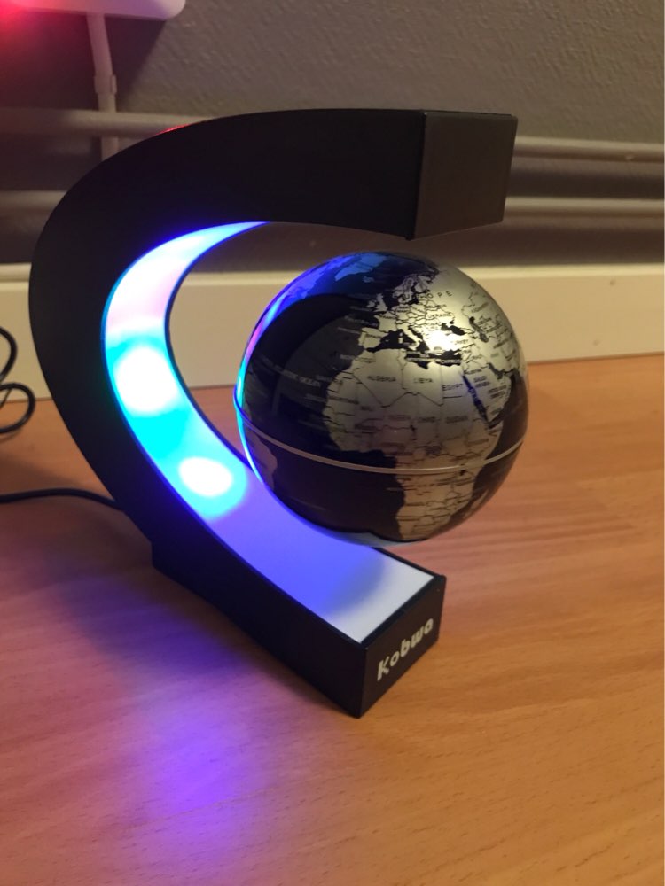 Magnetic Levitation Floating Globe C Shape