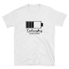 "Recharging" Short-Sleeve Unisex T-Shirt
