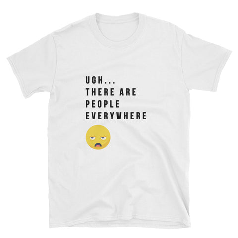 "People Everywhere" Short-Sleeve Unisex T-Shirt (White)