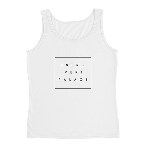 Introvert Palace Tank Top (White)