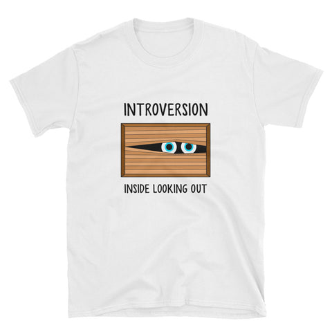 "Introversion - Inside Looking Out" Short-Sleeve Unisex T-Shirt