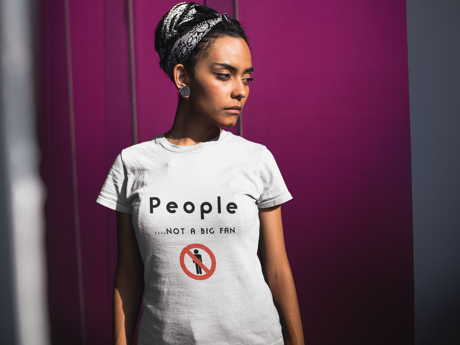People...Not Short-Sleeve Unisex T-Shirt – Introvert Palace