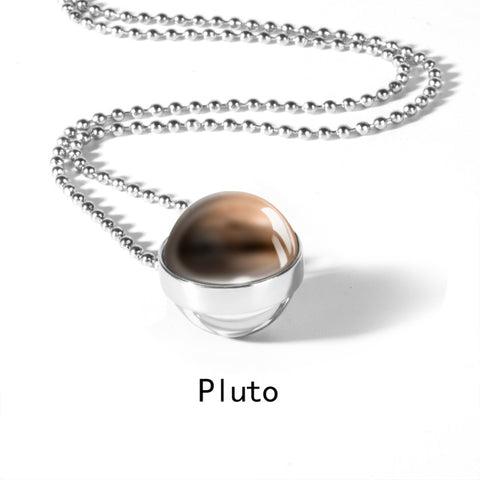 Unique Solar System Planet Necklace --Pluto