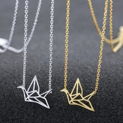 Simply Fashion - Origami Crane Necklace