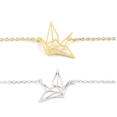 Simply Fashion - Origami Crane Necklace